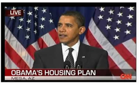 Obama Housing Plan on The Home Affordable Plan