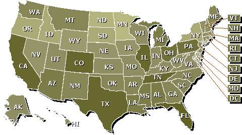 U.S. Map